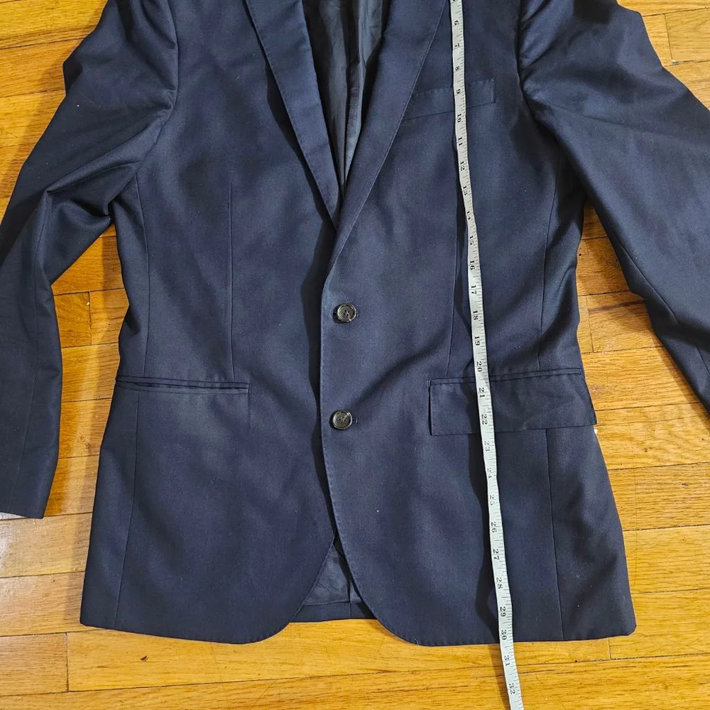 J Crew Ludlow Blazer Loro Piana Super 120s Wool 38 R Navy